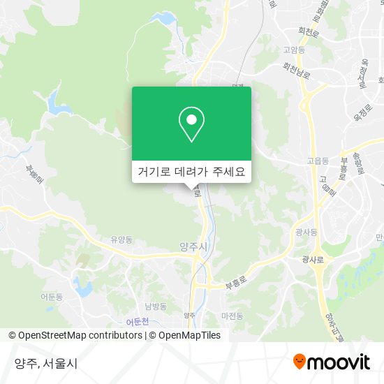 양주 지도