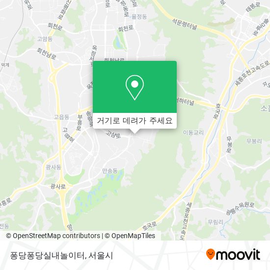 퐁당퐁당실내놀이터 지도