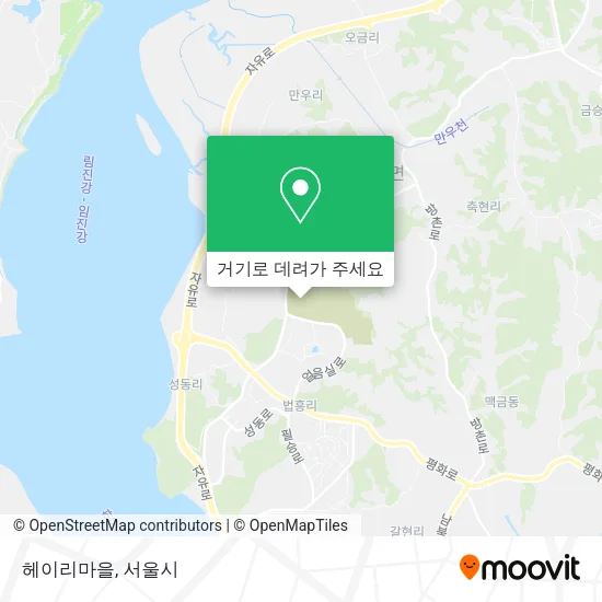헤이리마을 지도