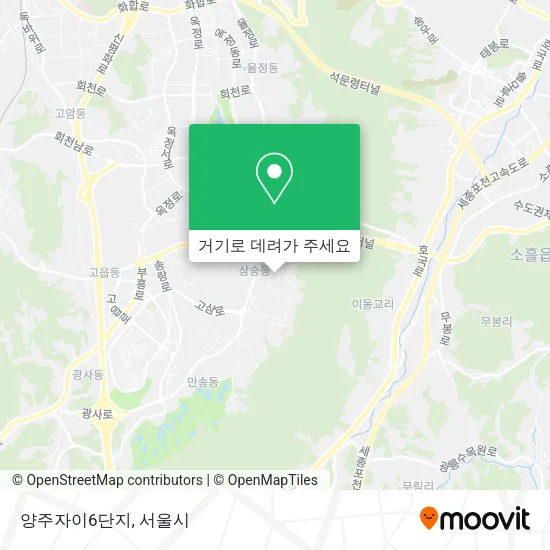 양주자이6단지 지도
