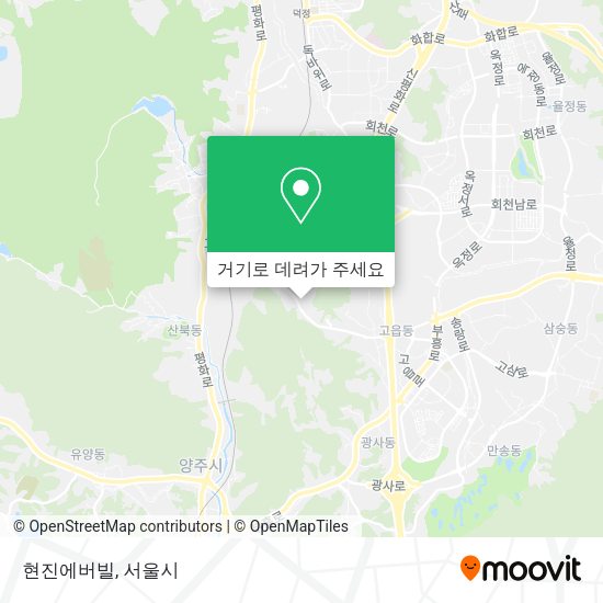 현진에버빌 지도