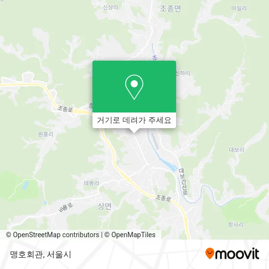 맹호회관 지도