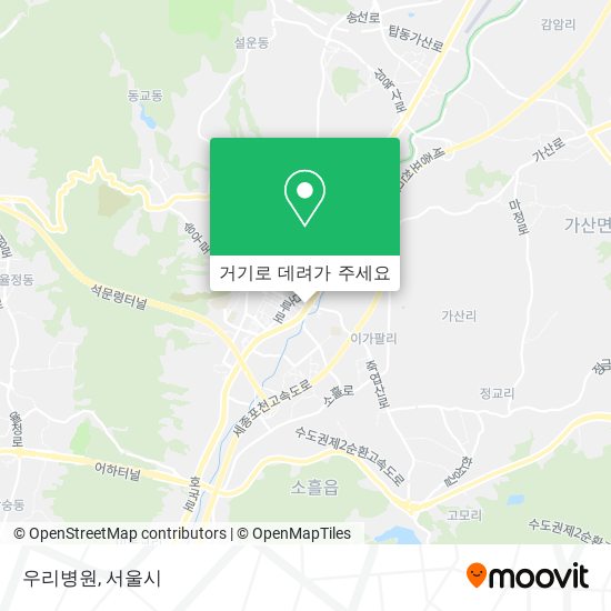 우리병원 지도