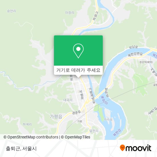 출퇴근 지도