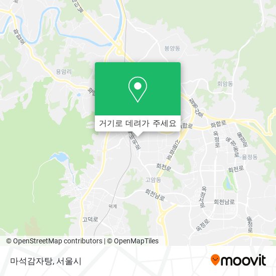 마석감자탕 지도