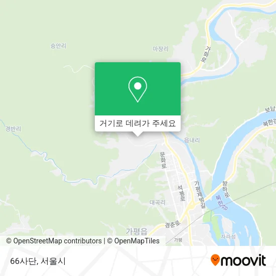 66사단 지도