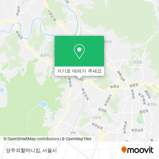 양주외할머니집 지도