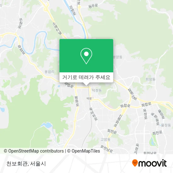천보회관 지도