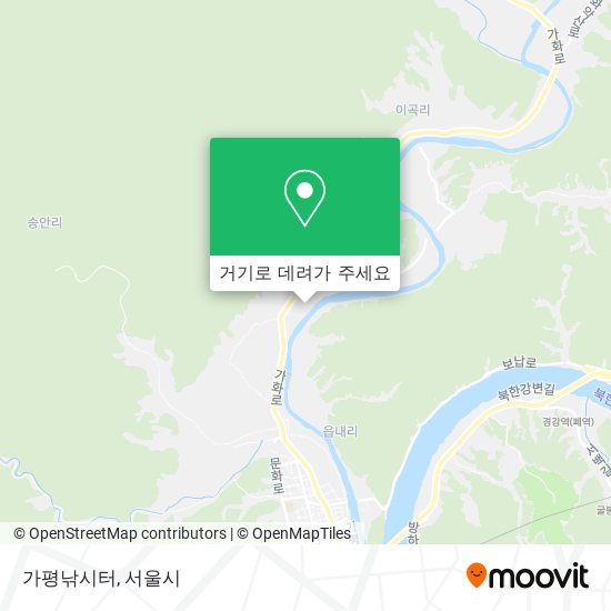 가평낚시터 지도