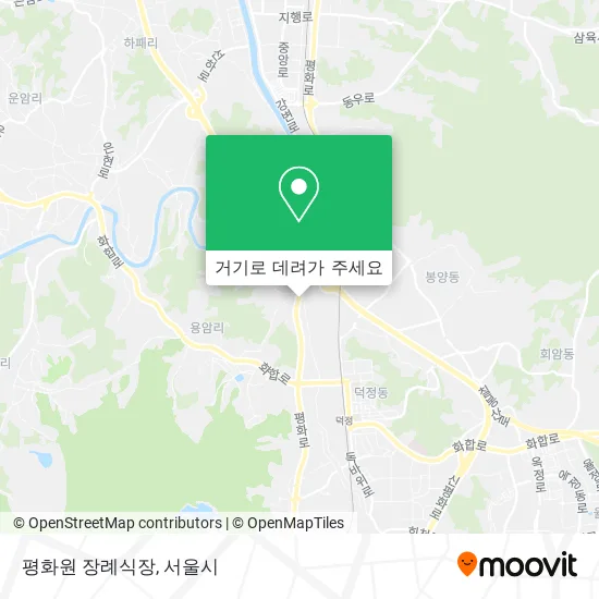 평화원 장례식장 지도