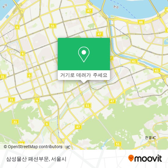 삼성물산 패션부문 지도