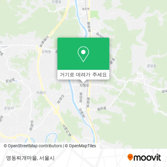명동찌개마을 지도