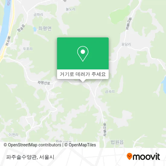 파주솔수양관 지도