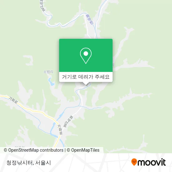 청정낚시터 지도