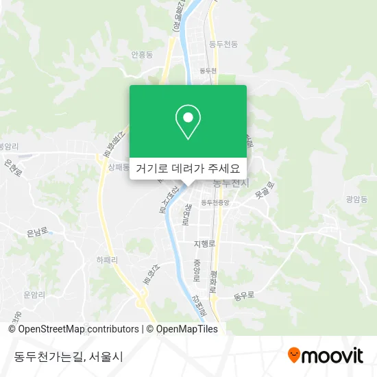 동두천가는길 지도