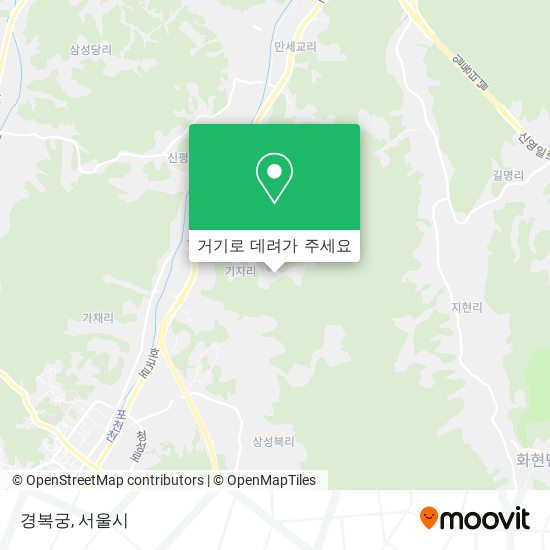 경복궁 지도