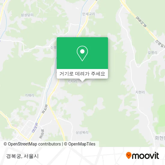 경복궁 지도