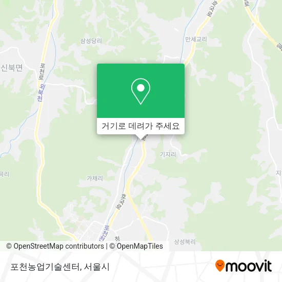 포천농업기술센터 지도