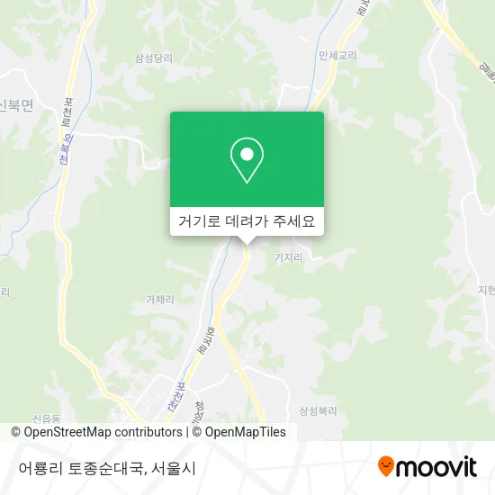 어룡리 토종순대국 지도