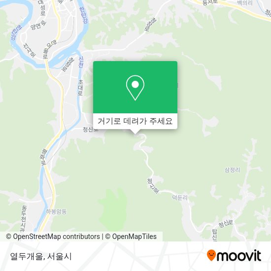 열두개울 지도