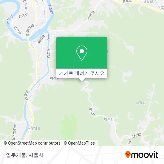 열두개울 지도