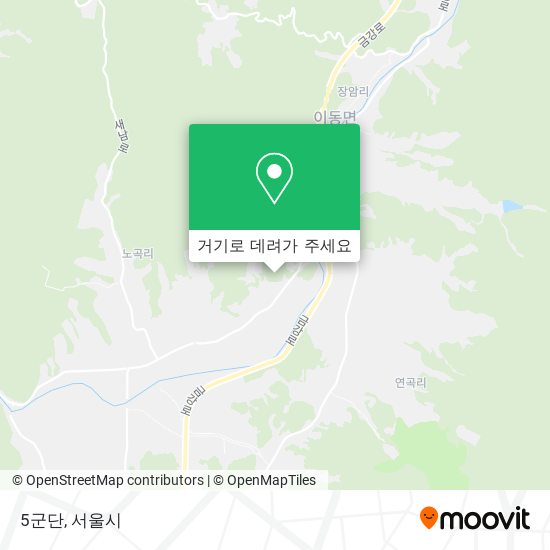 5군단 지도