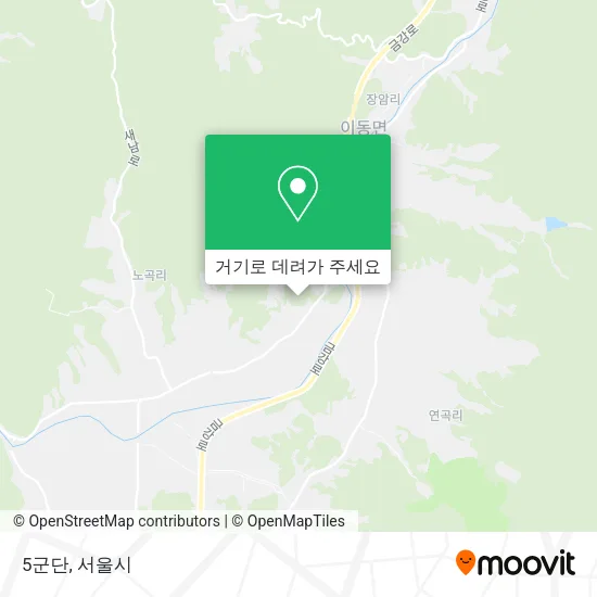 5군단 지도