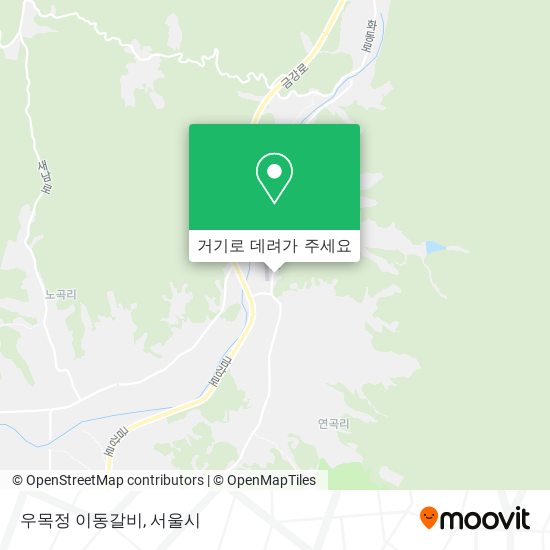우목정 이동갈비 지도