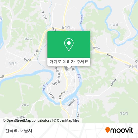 전곡역 지도