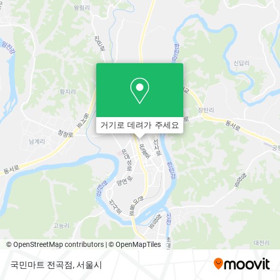 국민마트 전곡점 지도