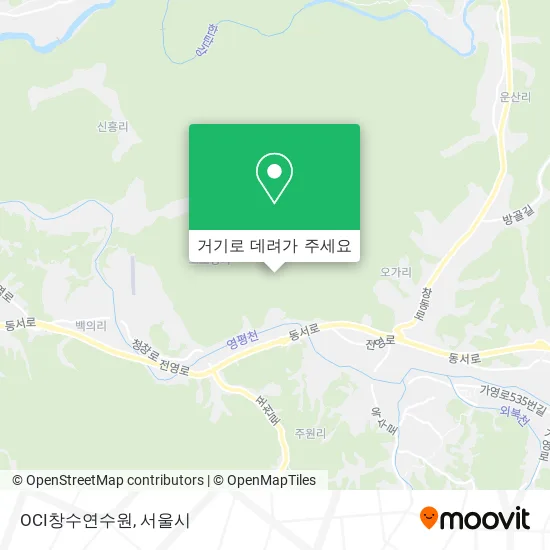 OCI창수연수원 지도