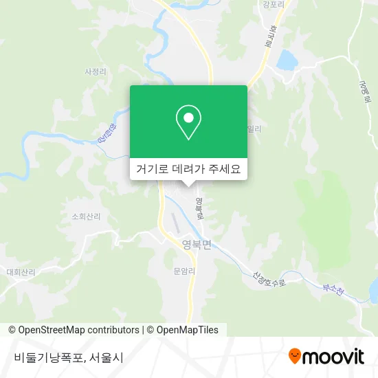 비둘기낭폭포 지도