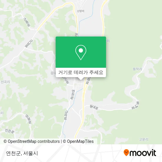 연천군 지도