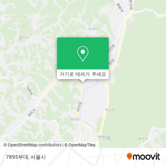 7895부대 지도