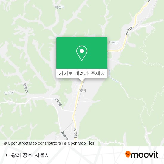 대광리 공소 지도