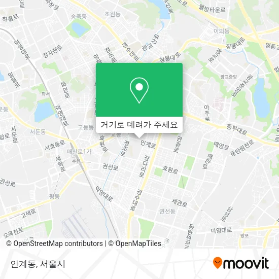 인계동 지도