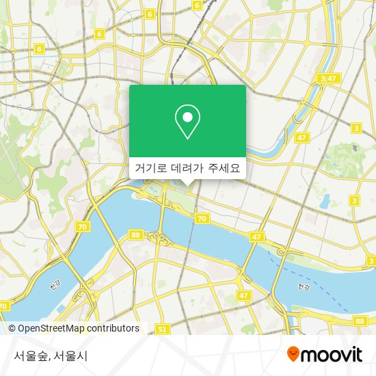 서울숲 지도