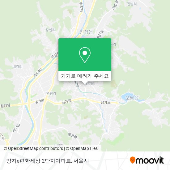 양지e편한세상 2단지아파트 지도