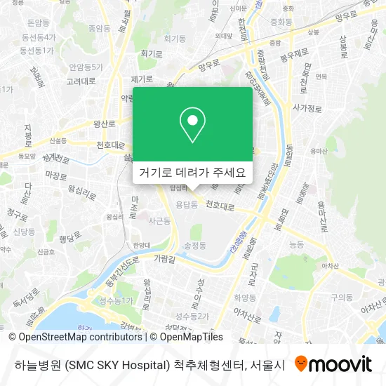 하늘병원 (SMC SKY Hospital) 척추체형센터 지도