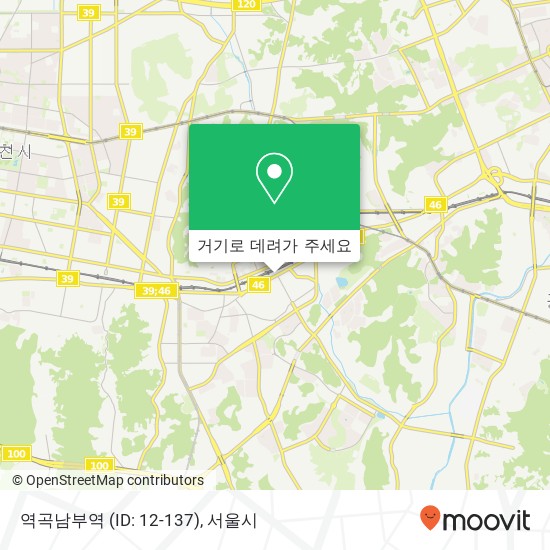 역곡남부역 (ID: 12-137) 지도