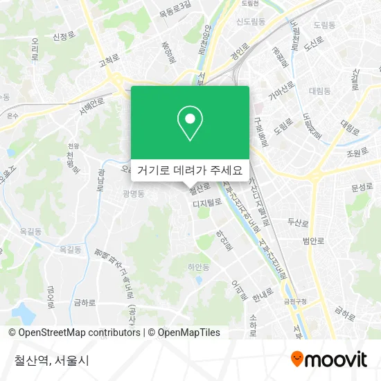 철산역 지도