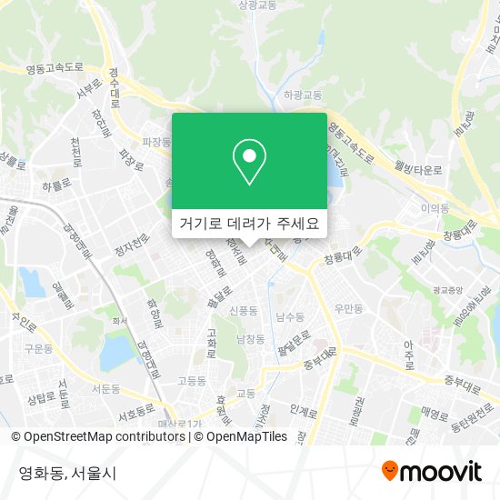 영화동 지도