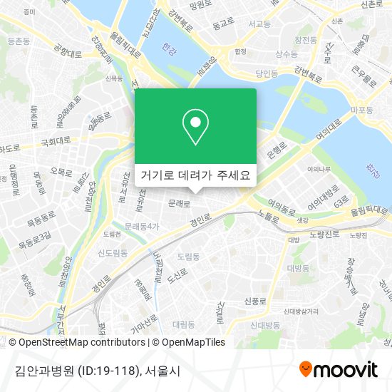 김안과병원 (ID:19-118) 지도