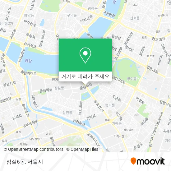 잠실6동 지도