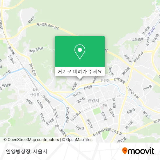 안양빙상장 지도