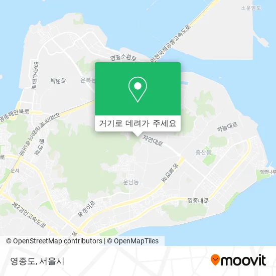 영종도 지도