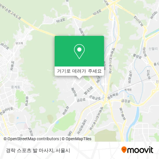 경락 스포츠 발 마사지 지도