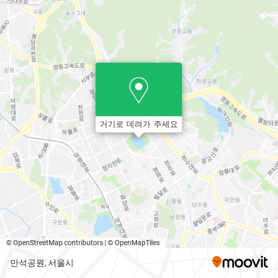 만석공원 지도