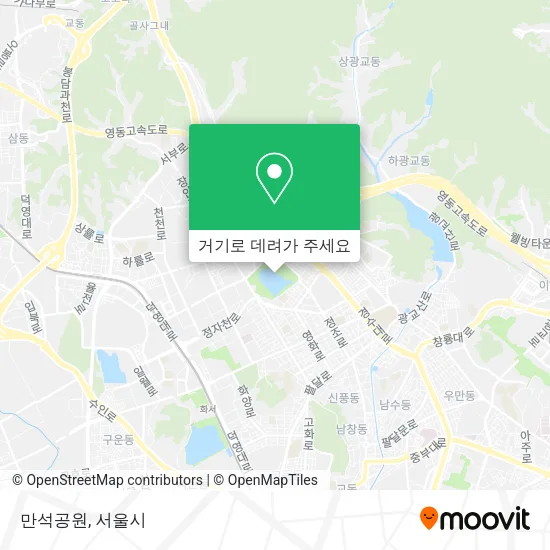 만석공원 지도