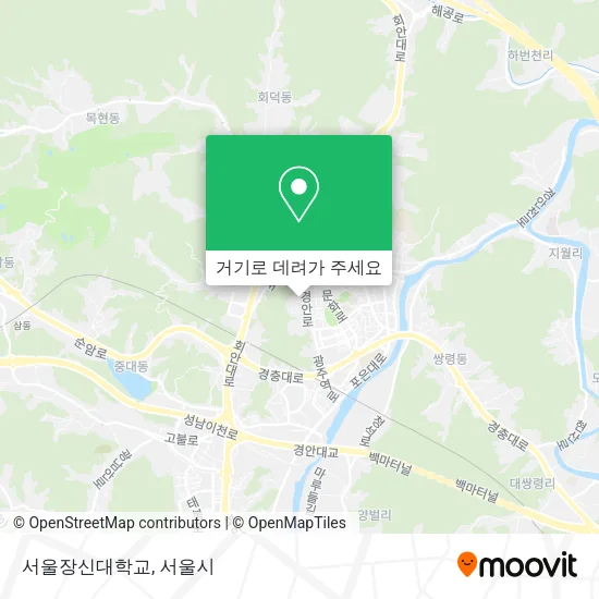 서울장신대학교 지도